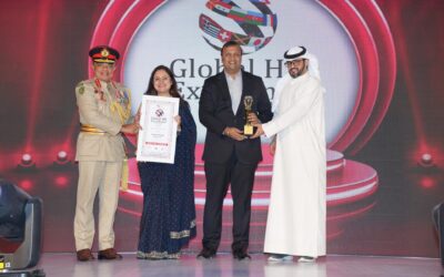 Global HR Excellence Awards 32 edition BEST SERVICE PROVIDER IN HR Presented To Integrated Personnel Services Ltd.